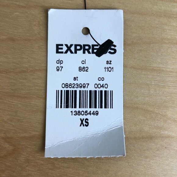 Express Metallic Gold Striped Top - NWT's - Picture 8 of 9